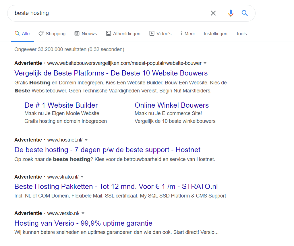 SEO Hoe kom ik op de eerste pagina van Google 11