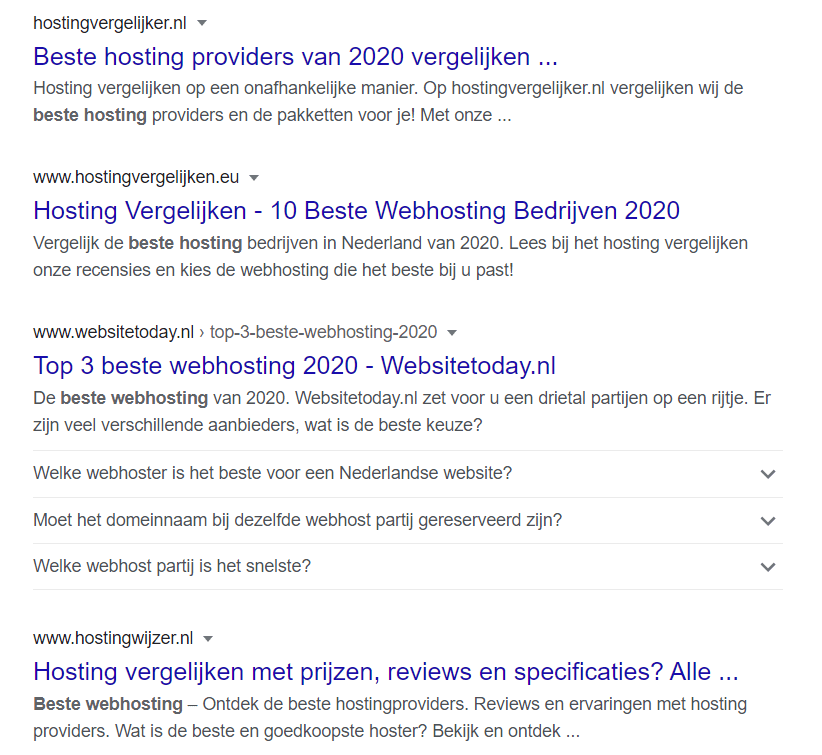 SEO Hoe kom ik op de eerste pagina van Google 12