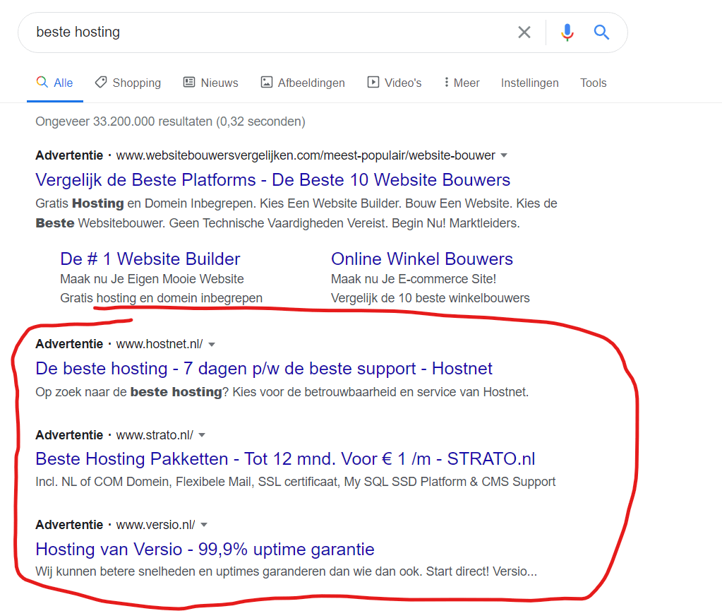 SEO Hoe kom ik op de eerste pagina van Google 15